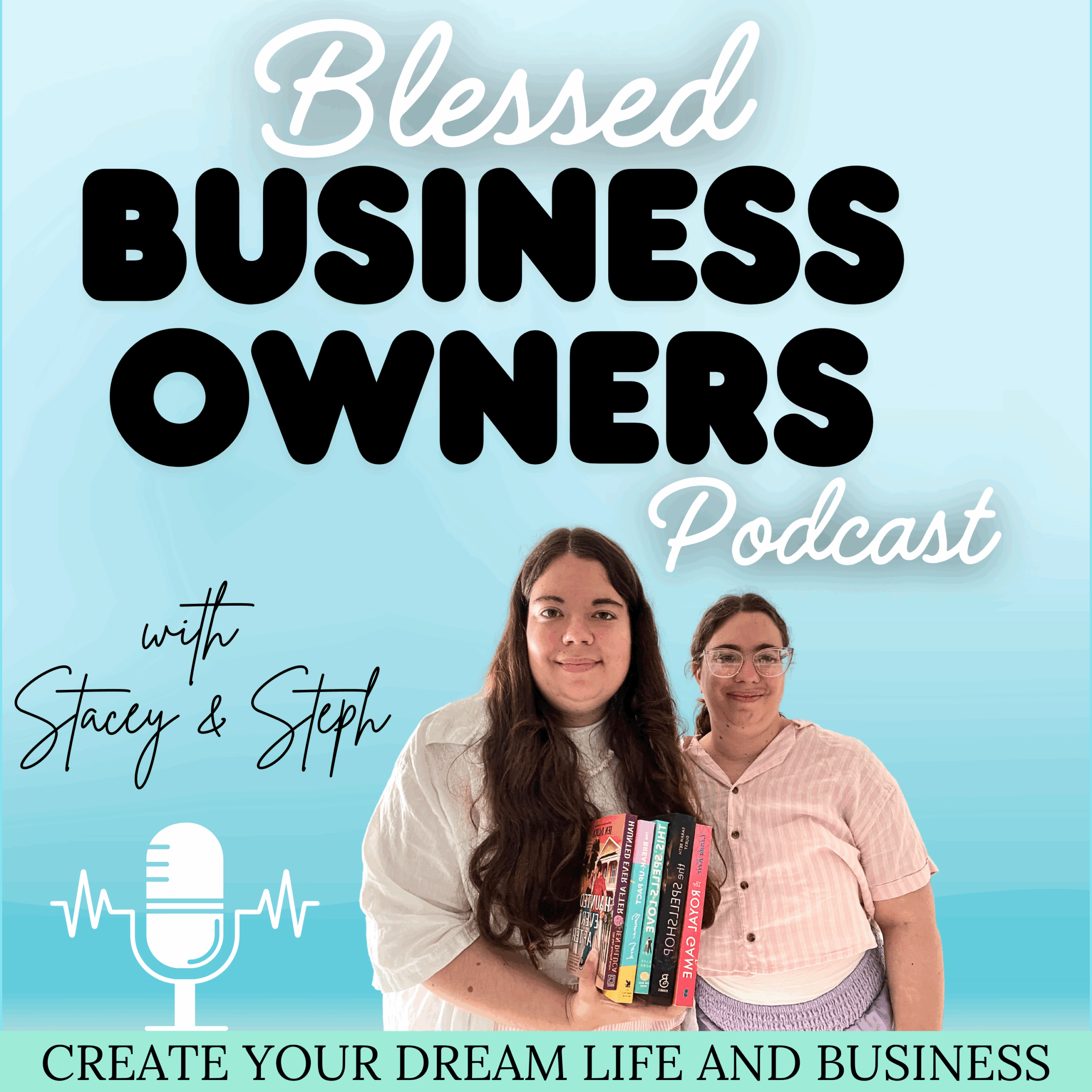 Blessed Business Owners Podcast | Start an Online Business, Work From Home, Christian Women, Twin Booked Media, Authors